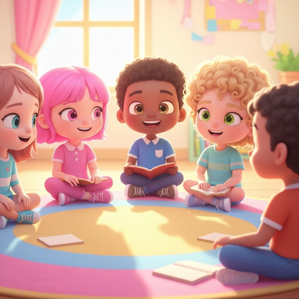 Diverse community members supporting and learning from each other